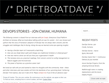 Tablet Screenshot of driftboatdave.com